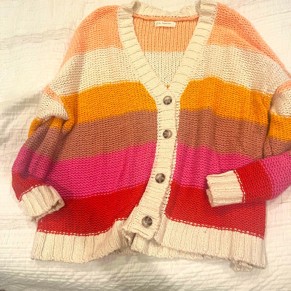 By Together Striped Women's Sweater